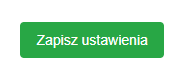 Przycisk zapisu ustawień konfiguracji PHP